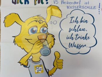 Die Volksschule Weikendorf ist seit diesem Schuljahr Wasserschule!